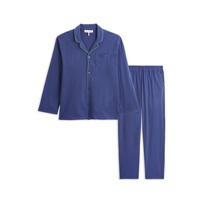 Pyjama col tailleur en jersey, GEORGES LAURENCE TAVERNIER