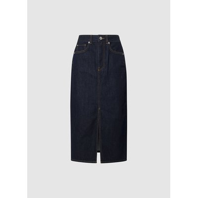 Falda vaquera, talle alto PEPE JEANS