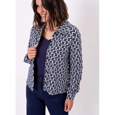 Veste maille jacquard bio SUMALI PRINCESSE NOMADE
