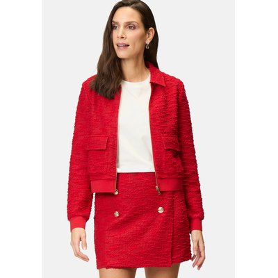 Veste bouclette avec poches à rabat ZERO