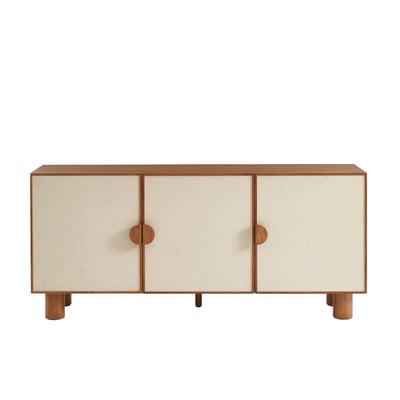 Buffet 3 portes en tissu GASTON SORELH