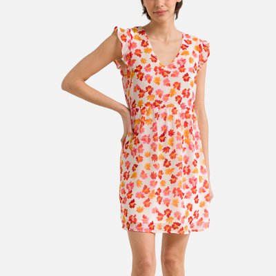 Bedrukte jurk zonder mouwen VERO MODA