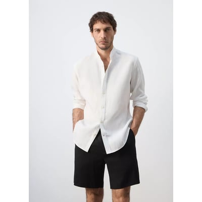 Chemise regular fit 100 % lin MANGO MAN