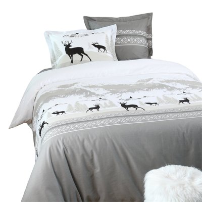 Housse de couette + taies Cerfs du Verchaix EDEN