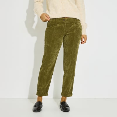 Pantalon chino velours à revers GRAIN DE MALICE