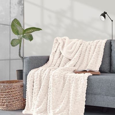 Plaid polaire doux & chaud WARM WOOL SENSEI MAISON