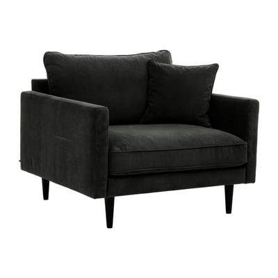 Fauteuil en velours CANDICE ATMOSPHERA