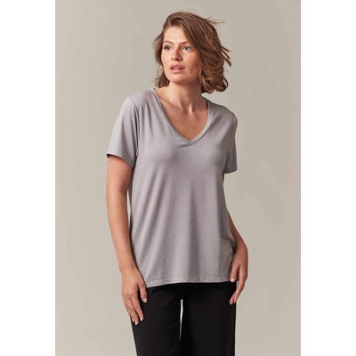T-shirt col V manches courtes GLOWY DEELUXE