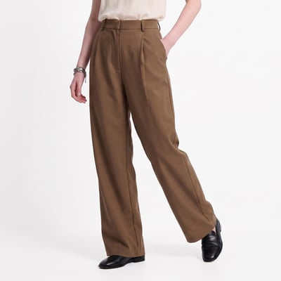 Pantalon taille haute à plis devant ERARIA ARTLOVE