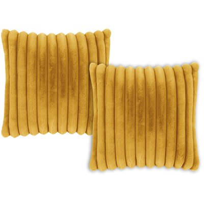 Housses de coussin velours cotelé RAYA -Lot de 2 MAGMA HEIMTEX