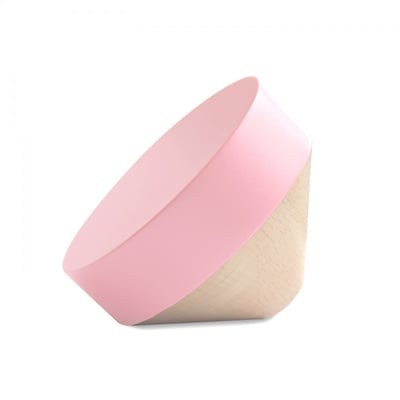 Patère Wook Conique Bicolore Large Diam 90 X 60 mm ARCHIV