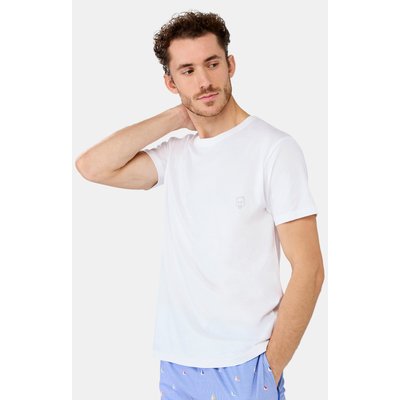Tee-shirt en coton, manches courtes, uni ARTHUR
