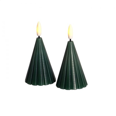 Bougie LED Laura 8cm lot de 2 SIRIUS