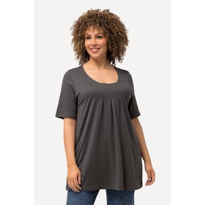 T-shirt en modal. Plis fantaisie ULLA POPKEN