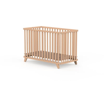 Lit d'enfant Mayla brun bois naturel GEUTHER