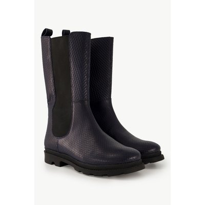 Bottines en cuir, impression python ULLA POPKEN