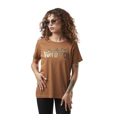 Tee shirt en coton LEOPARD VON DUTCH