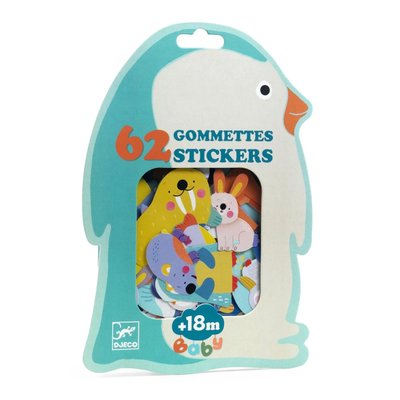Gommettes Animaux de la banquise DJECO