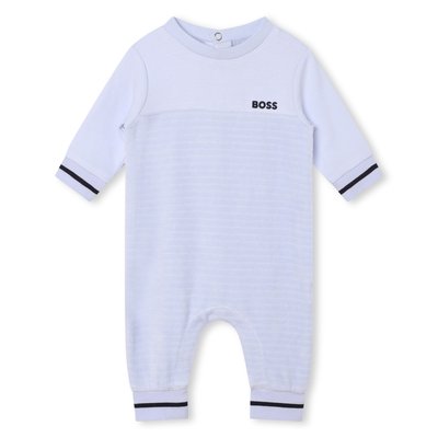 Combinaison bimatière brodée BOSS KIDSWEAR