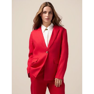 Blazer réalisé en tissu 100% lin OLTRE