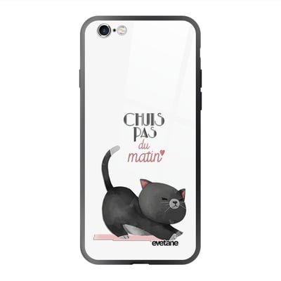 Coque en verre trempé iPhone 6 Plus / 6S Plus EVETANE
