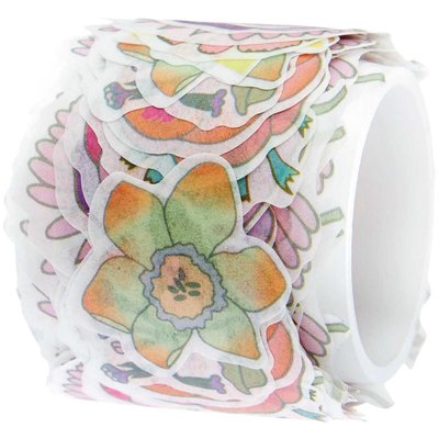 Autocollants Washi Futschikato Fleurs RICO DESIGN
