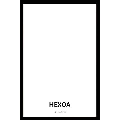 Cadre bois Noir 40x60cm HEXOA