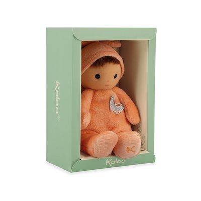 Tendre bébé - bébé zinnia - pêche - 24cm KALOO