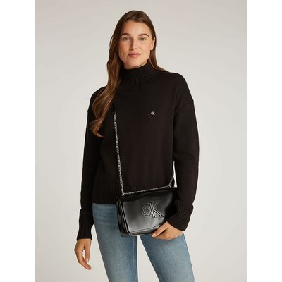 Chain Strap Foldover Bag CALVIN KLEIN