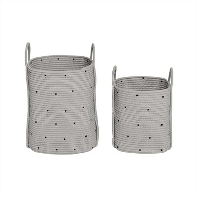 Panier Lot de 2 en coton Living OYOY LIVING DESIGN