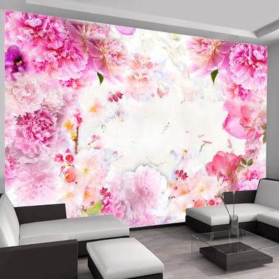Papier peint intissé panoramique Fleurs Blooming June EDEN