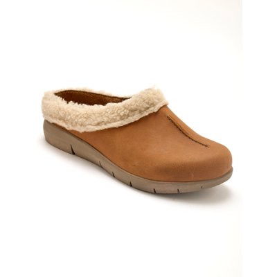 Sabots semelle amovible cuir velours PEDICONFORT