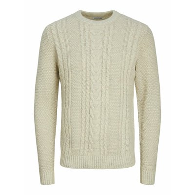 Structured Knit Jumper with Crew Neck JACK & JONES