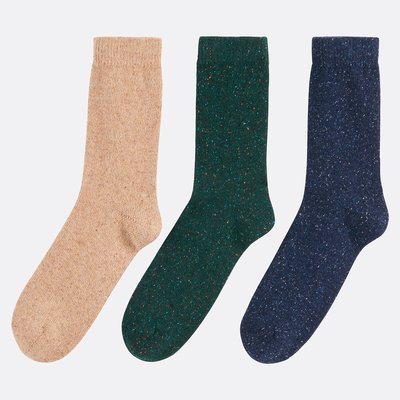 Opakowanie 3 par skarpetek, wyprodukowane w Europie LA REDOUTE COLLECTIONS