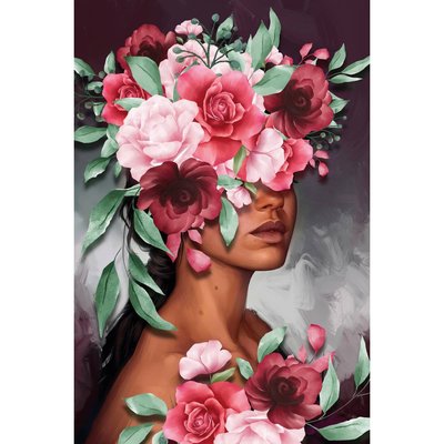 Tableau Mural Buste De Fleurs FLEUR CEANOTHE
