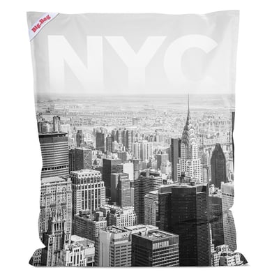 Coussin géant imprimé BIG BAG NYC SITTING POINT