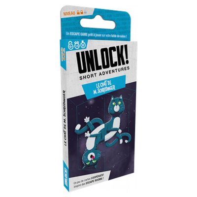 Unlock Short adventures Le Chat de Monsieur Schrodinger ASMODEE