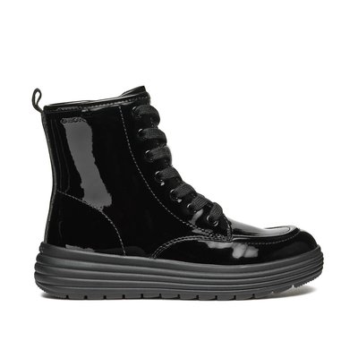 Ademende gelakte boots Phaolae GEOX