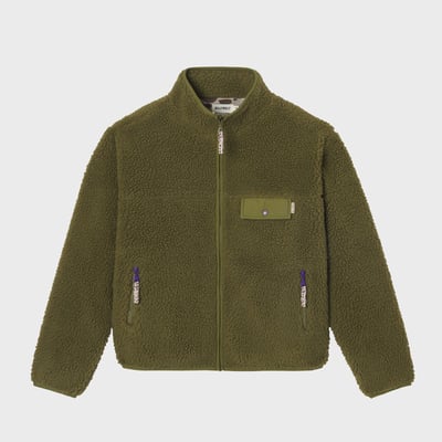 Veste sherpa zippée manches longues BILLYBELT