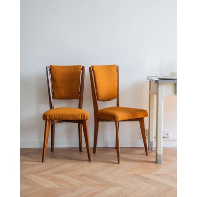 Paire de chaises scandinaves Alma N°700 - Bon état DEBONGOUT