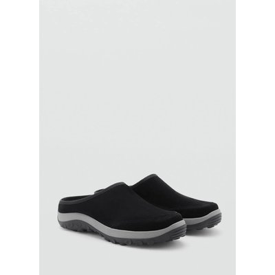 Sabots cuir semelle track MANGO