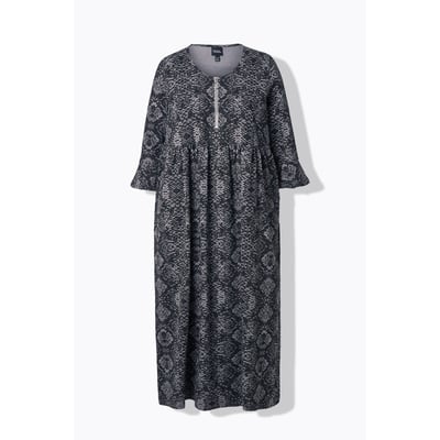Robe midi en jersey, manches 3/4 ULLA POPKEN