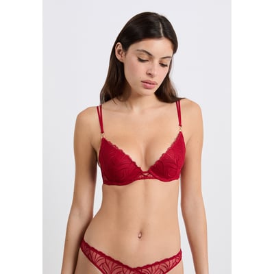 Soutien-gorge N.2 - Le push-up plongeant en broderie florale ENVOLEE ETAM