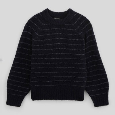 Pull rayé brillant MONOPRIX