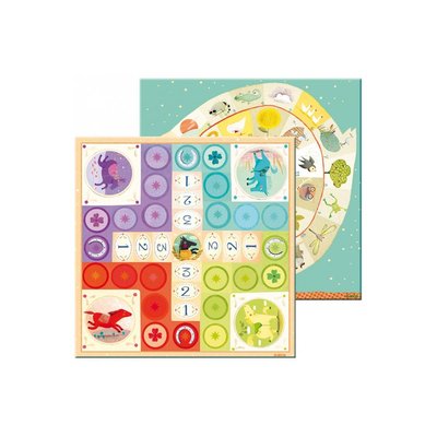 Jeu de l'Oie et de Petits Chevaux DJECO