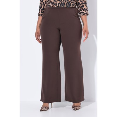 Pantalon de tailleur à jambe droite et large ULLA POPKEN