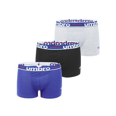 Lot de 3 Boxers coton UMBRO