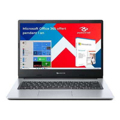Ordinateur portable B114-33-C3N8 + Office 365 p PACKARD BELL