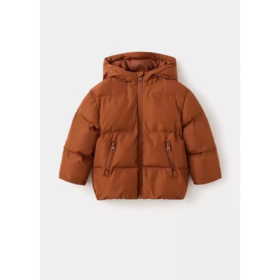 Anorak matelassé à capuche MANGO BABY