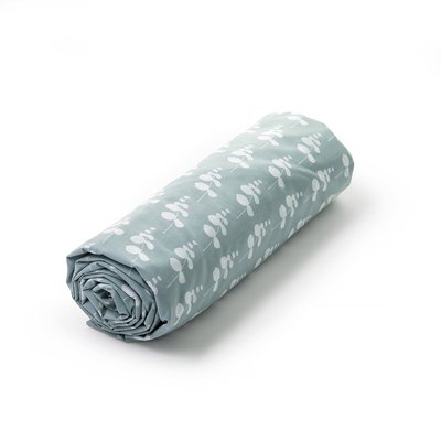 Drap housse  en Percale de coton - EUCALYPTUS TRADITION DES VOSGES
